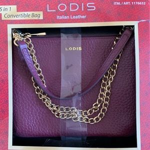 Lodis Italian Leather - 5 in 1 Convertible Bag